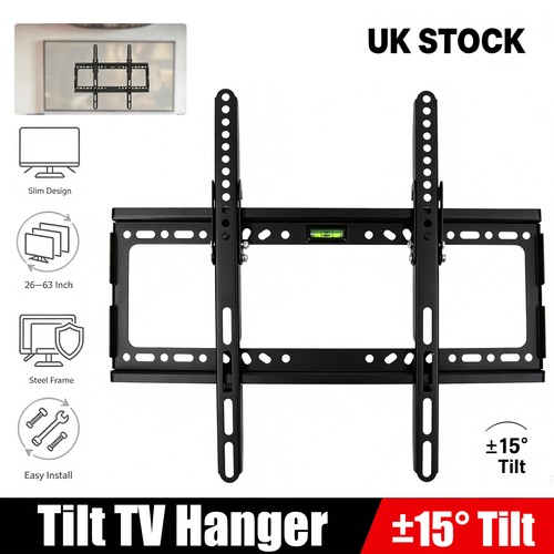 Wall bracket mount tilt - mount, for
