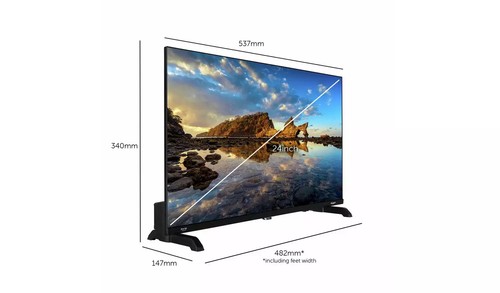Bush inch 24hsf26 lcd - 24, hd
